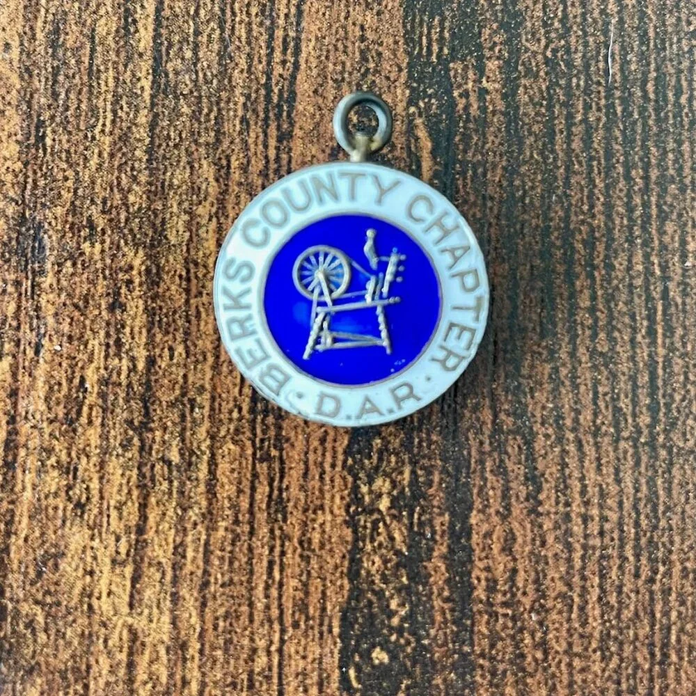 Vintage Pin Lot Ursinus College Red Cross DAR Enamel Pins - Picture 9 of 10